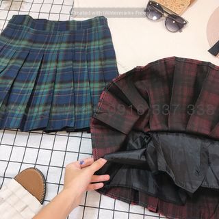 Chân váy tennis xếp li