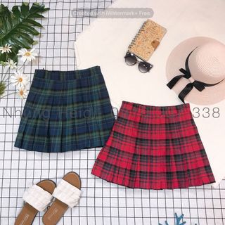 Chân váy tennis xếp li