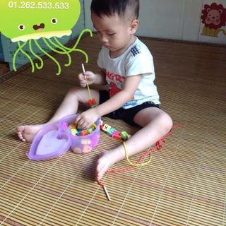 Xâu hạt gỗ- Rèn luyện kỹ năng