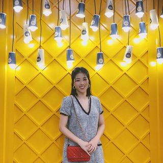 đầm bố suông viền