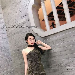 ĐẦM BODY DỰ TIỆC KIMSA LỆCH VAI CHOCKER SIÊU XINH