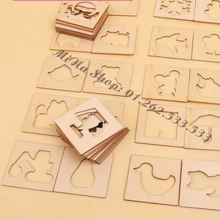 Bộ Khuôn vẽ tranh 50 chi tiết
