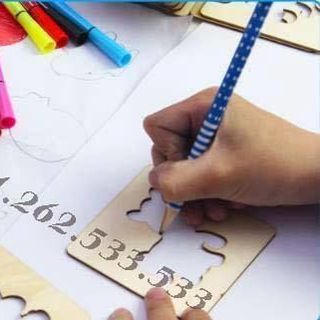 Bộ Khuôn vẽ tranh 50 chi tiết