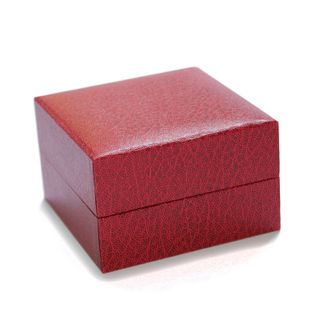 hộp đồng hồ giả da nắp gặp gối nhung 10x10x6