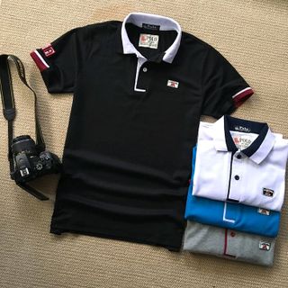 Áo thun cá sấu cotton 100