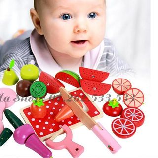 Bộ cắt ghép rau củ quả 15 chi tiết