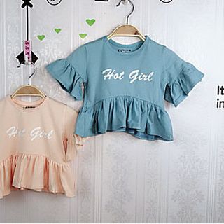 áo thun bé gai tay bèochất thun mịn-đẹp cotton 100 giá sỉ