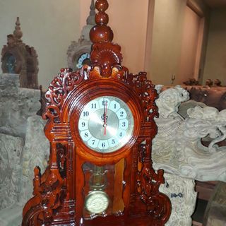 Đồng hồ cây mini gỗ hương