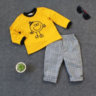 Bộ thun bé trai tay dài
