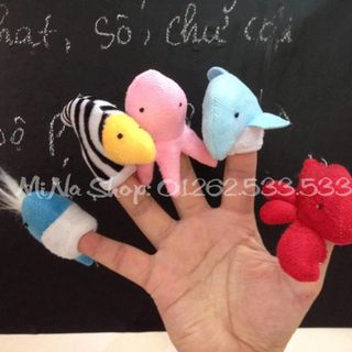 Rối ngón kể chuyện - Chủ đề Sinh vật biển