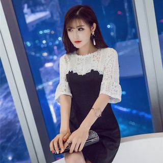 Váy đầm giá sỉ - Đầm váy giá sỉ - Giá bán buôn - Đầm ren xòe chữ a công sở dạo phố dự tiệc giá buôn giá rẻ mới nhất