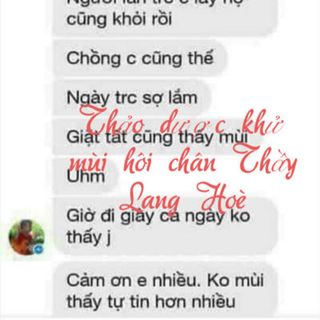 Thảo dược đặc trị hôi chân Thầy Lang Hoè