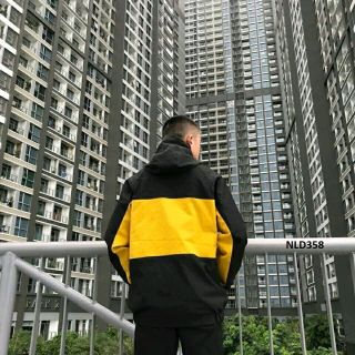 Khoác dù 2 lớp thêu