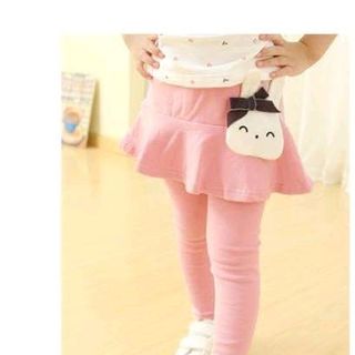 QUẦN LEGGING LIỀN VÁY ĐÍNH THỎ Hàng sẵn