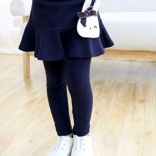 QUẦN LEGGING LIỀN VÁY ĐÍNH THỎ Hàng sẵn