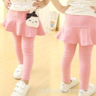 QUẦN LEGGING LIỀN VÁY ĐÍNH THỎ Hàng sẵn