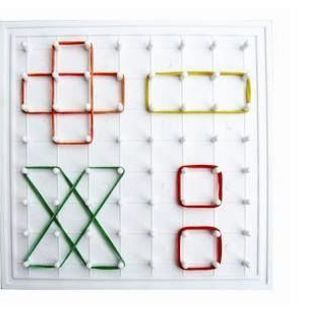 Bảng chun học toán và tạo hình dạng