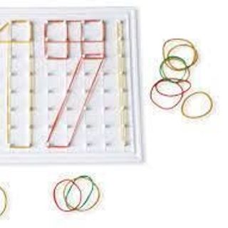 Bảng chun học toán và tạo hình dạng