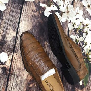 giày lười nam da bò thậtbảo hành 2 năm