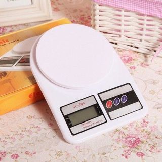 CÂN ĐIỆN TỬ NHÀ BẾP MINI ELECTRONIC SF400 KITCHEN SCALE CÂN THỰC PHẨM 5Kg