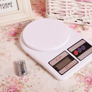 CÂN ĐIỆN TỬ NHÀ BẾP MINI ELECTRONIC SF400 KITCHEN SCALE CÂN THỰC PHẨM 5Kg