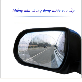Bộ 2 miếng dán chống đọng nước xe hơi hình tròn