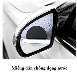 Bộ 2 miếng dán chống đọng nước xe hơi hình tròn