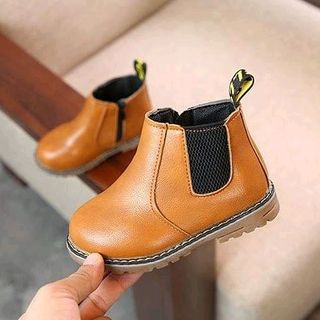 BOOT DA TRƠN VINTAGE Hàng sẵn