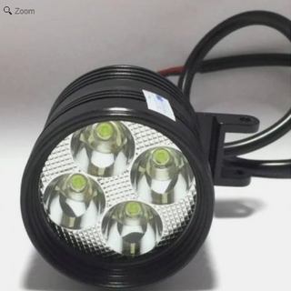 Đèn Led Trợ Sáng Đi Phượt L4 SIÊU SÁNG 20W KÈM CÔNG TẮCPASSLỤC GIÁC