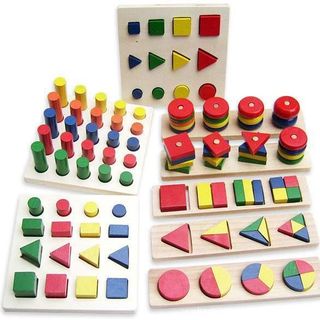 Bộ giáo cụ Mon hình khối 8 món