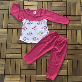 bộ bé gái tay dài S18