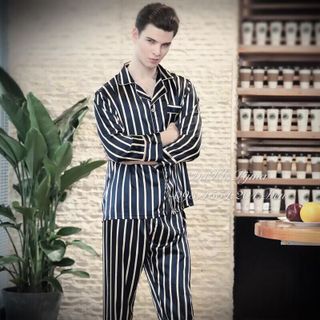 đồ bộ pijama Lụa Satin Nam
