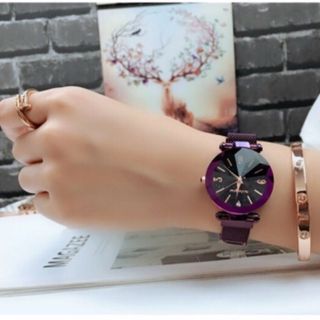 Đồng hồ dây nam châm mặt kính xịn