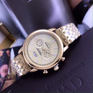 Đồng hồ nam dây kim loại xịn