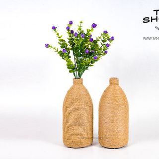 Chai quấn dây dừa Handmade 1 lít giá sỉ