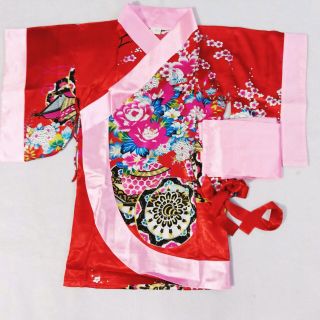 Áo dài kimono cho bé