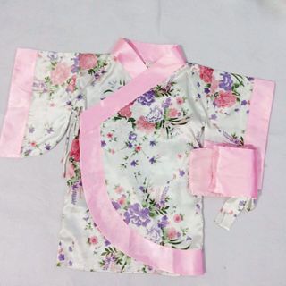 Áo dài kimono cho bé