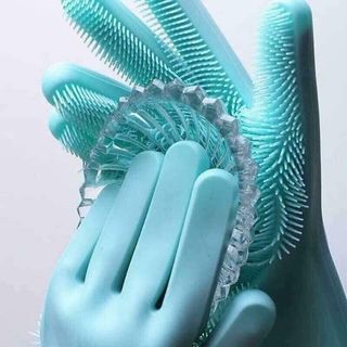 Găng Tay Rửa Chén Silicon loại tốt