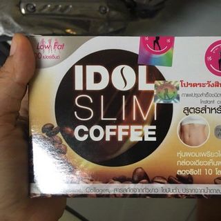 Cà phê giảm cân IDOL SLIM loại thường giảm nhẹ không gây mệt mỏi Hộp 10 gói x 15g
