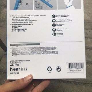 Tai nghe bluetooth SONY hear in 2 700H wireless thể thao cực đẹp