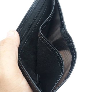 Ví da bò thật 100 dập vân cá sấu