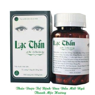 LẠC THẦN - Thảo Mộc hỗ trợ điều trị đau đầu mất ngủ