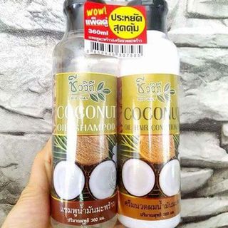 BỘ DẦU GỘI DẦU XẢ DỪA COCONUT và LEMONGRASS Thái Lan