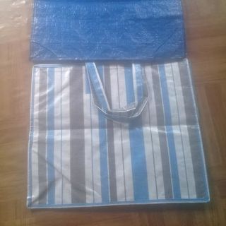 Túi bạt dứa đựng đồ dày dai - kẻ mã lai 50x60x40 từ bạt tú phương