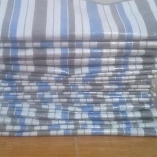 Túi bạt dứa đựng đồ dày dai - kẻ mã lai 50x60x40 từ bạt tú phương