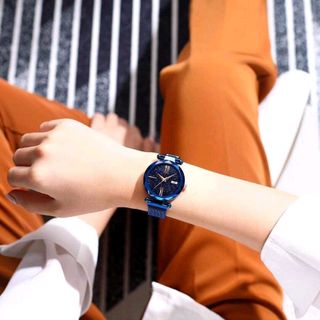 đồng hồ dây lưới nam châm nữ về hàng lại mẫu mới bao đẹp sang chảnh