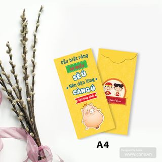 Bao Lì Xì Con Heo Dễ Thương
