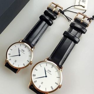 Đồng hồ D W Nam dây da gá bán buôn