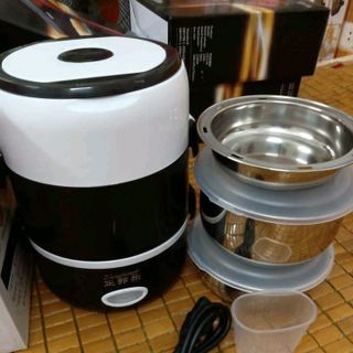 HỘP CƠM CẮM ĐIỆN INOX 3 TẦNG