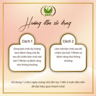 Bột Làm Trắng Răng T White Giúp Răng Trắng Sáng Chắc Khỏe